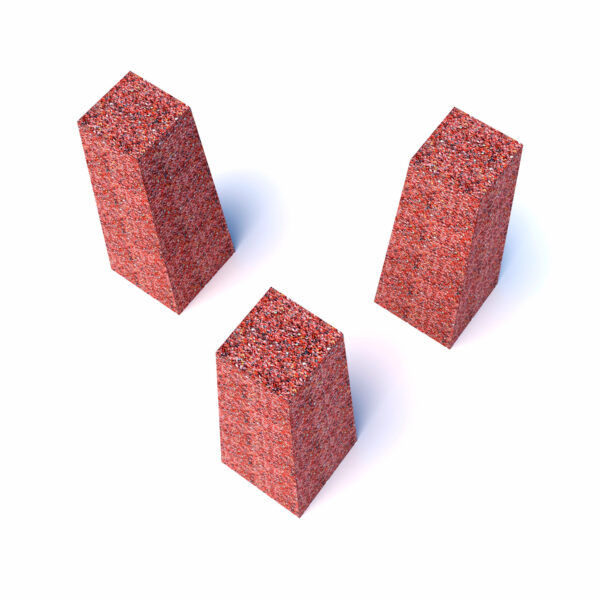 Ограждения бетонные Римини красные