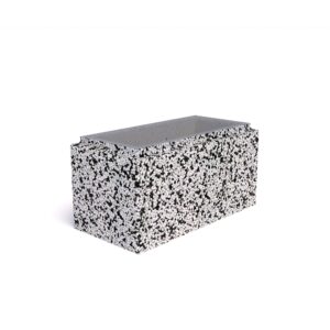 Блок бетонный для столба 400х400х200 мм